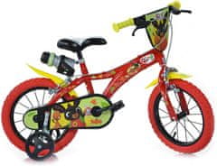 DINO Bing chlapčenský bicykel, 14", 24 cm
