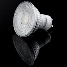 10x Stmievateľná LED žiarovka GU10 8W = 80W 650lm 3000K Teplá biela 36°