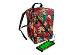 TopKing Cestovný batoh WIZZAIR s USB 40 x 30 x 20 cm, viacfarebná