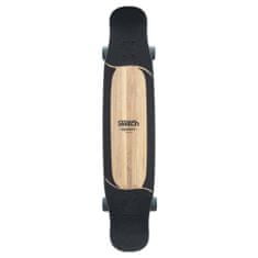 Deck longboardboardový Switch Meerkat Totem pre freestyle a freeride 109cm, 3D grafika, PU sidewalls, vodeodolný, vrstva proti poškriabaniu