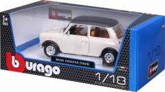 BBurago 1:18 Mini Cooper (1969) Beige