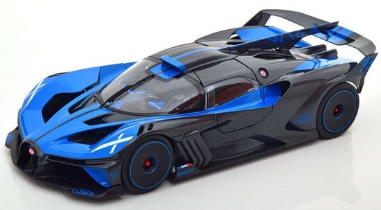 BBurago 1:18 TOP Bugatti Bolide Blue/Black