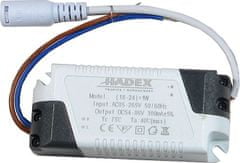 HADEX Zdroj-LED driver 18-24W, 230V/54-72V/300mA pre podhľad.svetla M121-125
