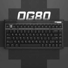 iQunix OG80 Dark Side Bezdrôtová Mechanická Klávesnica RGB TTC Silent Brown