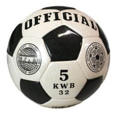 SEDCO Futbalová lopta OFFICIAL KWB32 vel. 5 - biela
