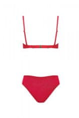 Self Dámske dvojdielne plavky, červená, 65/C