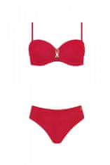 Self Dámske dvojdielne plavky, červená, 65/C