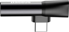 Noname Baseus audio rozbočovač L41 s koncovkami USB-C samec / USB-C samice /3,5mm Jack samice, če