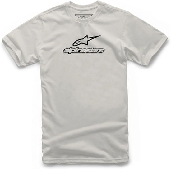 Alpinestars tričko WORDMARK COMBO černo-biele