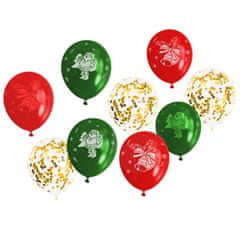 Family Christmas Sada balónov s vianočným motívom - 12 ks