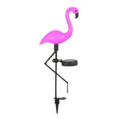 GARDEN OF EDEN LED solárne flamingo