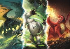 Trefl Puzzle Dungeons&Dragons: Česť zlodejov, Legendárna Monštrá Faerunu 1000 dielikov