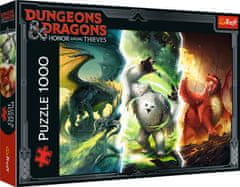 Trefl Puzzle Dungeons&Dragons: Česť zlodejov, Legendárna Monštrá Faerunu 1000 dielikov