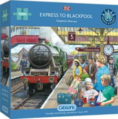 Gibsons Puzzle Express do Blackpoolu 1000 dielikov