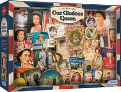 Gibsons Puzzle Naša veľkolepá kráľovná 1000 dielikov
