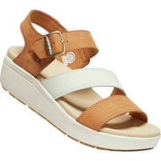 KEEN Dámske kožené sandále ELLECITY 1027273 leather/clearly aqua (Veľkosť 37)