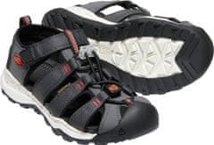 KEEN Detské sandále NEWPORT 1018426 magnet/spicy orange (Veľkosť 36)