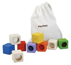 Plan Toys Zmyslové kocky