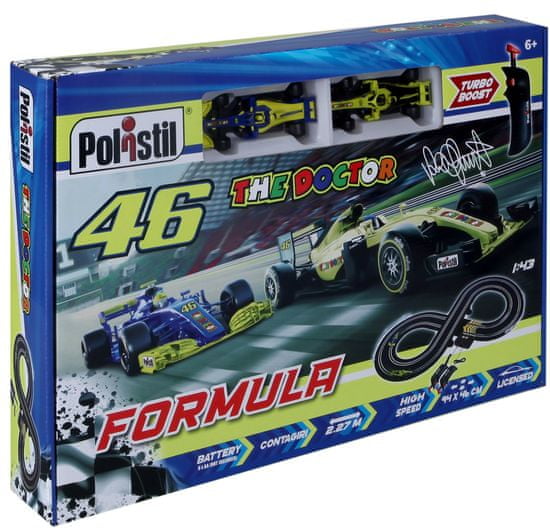 POLISTIL Autodráha 96126 VR46 Formula Racing
