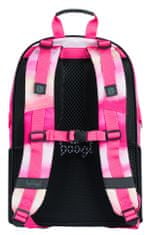 BAAGL Školský batoh Skate Pink Stripes