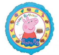 Amscan Fóliový balón 18" - Happy Peppa Pig