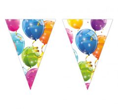 Procos Vlajky na párty Sparkling Balloons - 230 cm