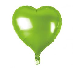GoDan Fóliový balón 18" - Zelené srdce