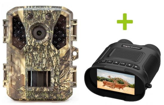 Oxe Gepard II a binokulárne nočné videnie DV29 + 32GB SD karta, 4ks batérií a doprava!
