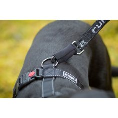 RUKKA PETS Dog Bežecký pás Hike running belt čierno-šedý UNI