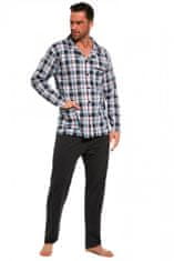 Cornette Pánske pyžamo 114/53 plus + Nadkolienky Gatta Calzino Strech, viacfarebná, 3 XL