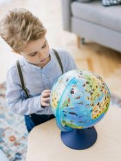 Alaysky's 32 cm ZOO Cable - Free Globe for kids with Led EN