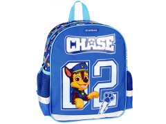 Paw Patrol Paw Patrol Chase Blue, chlapčenský batoh do škôlky, reflexný 31x25x9cm 
