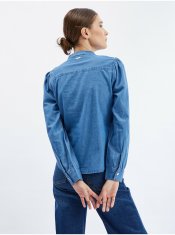 Orsay Modrá dámská džínová košile s ozdobným detailem 38