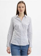Orsay Modro-bílá dámská pruhovaná košile 38