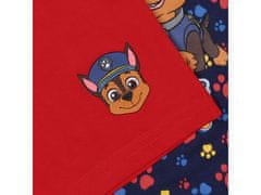 Paw Patrol Paw Patrol Marshall Chase Chlapčenské pyžamo na ramienka, tmavomodré a červené letné pyžamo 4 let 104 cm