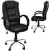 Kancelárska stolička ekokoža čierna Malatec 8983
