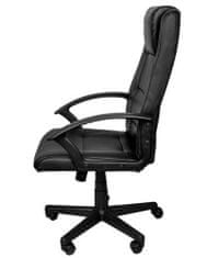 Malatec Kancelárska stolička eko koža čierna Malatec 8982