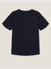 Tom Tailor Tmavomodré chlapčenské tričko Tom Tailor 104-110