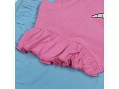 Paw Patrol Skye Paw Patrol Dievčenský pyžamo s krátkym rukávom, letné pyžamo pre dievčatá 4 let 104 cm