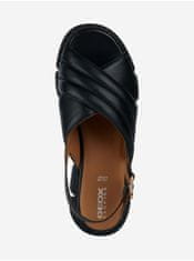 Geox Sandále pre ženy Geox - čierna, hnedá 38 1/2