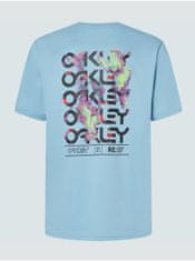 Oakley Svetlomodré pánske tričko Oakley S