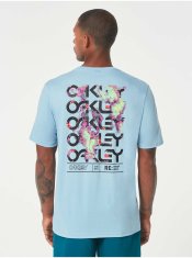 Oakley Svetlomodré pánske tričko Oakley S