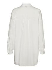 Vero Moda Dámska košeľa VMBINA Loose Fit 10250576 Snow White (Veľkosť S)