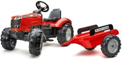 Falk Šliapací traktor 4010AB Massey Ferguson S8740 - červený