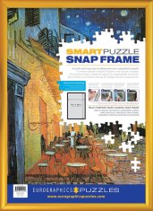 EuroGraphics Snap Frame Zlatý hliníkový klaprám na puzzle 48,89 x67, 63cm
