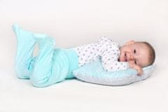 NEW BABY Dojčenská košieľka New Baby Classic II sivá s hviezdičkami 50