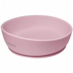 Mimijo Silikónový tanier ružový