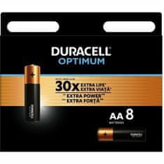 HJ Batéria AA/LR6 DURACELL OPTIMUM, 8 ks (blister)