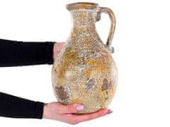 Beliani Terakotová dekoračná váza 28 cm viacfarebná FILIPPI