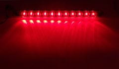 motoLEDy Brzdové svetlá, hmlové svetlá, LED pozičné červené svetlá